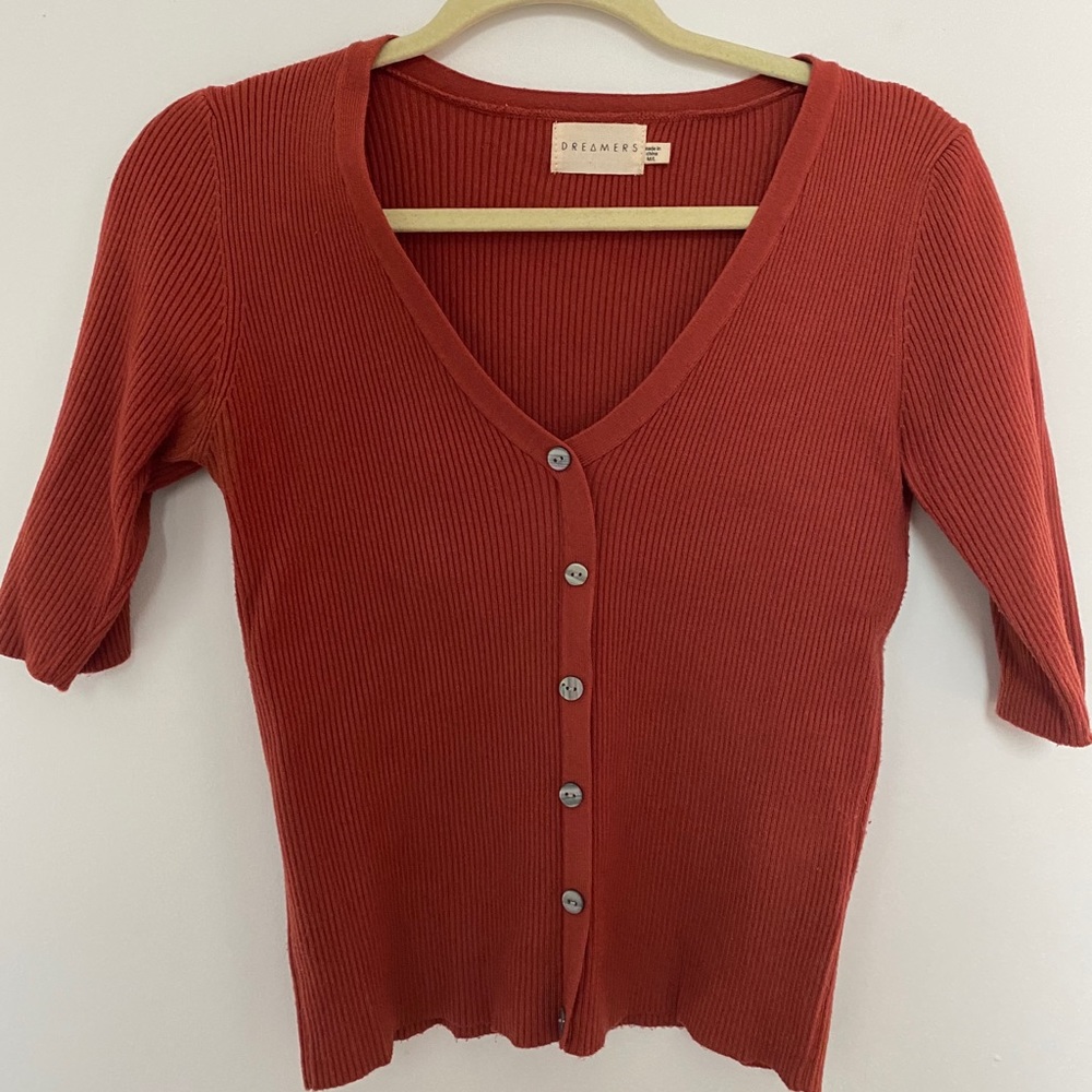 Knit blouse